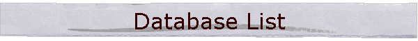 Database List