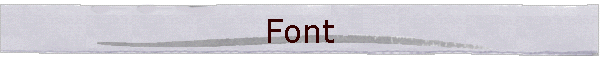 Font