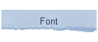 Font