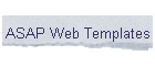 ASAP Web Templates