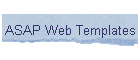 ASAP Web Templates